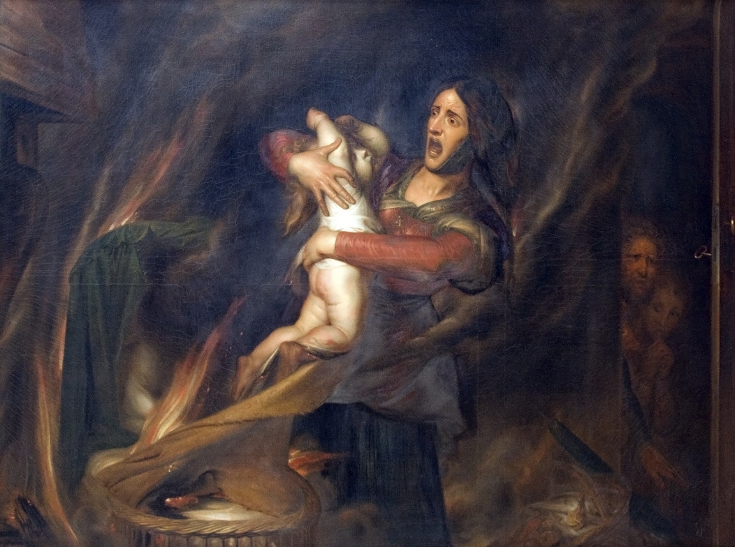 Il bambino bruciato - Musée Antoine Wiertz, Bruxelles